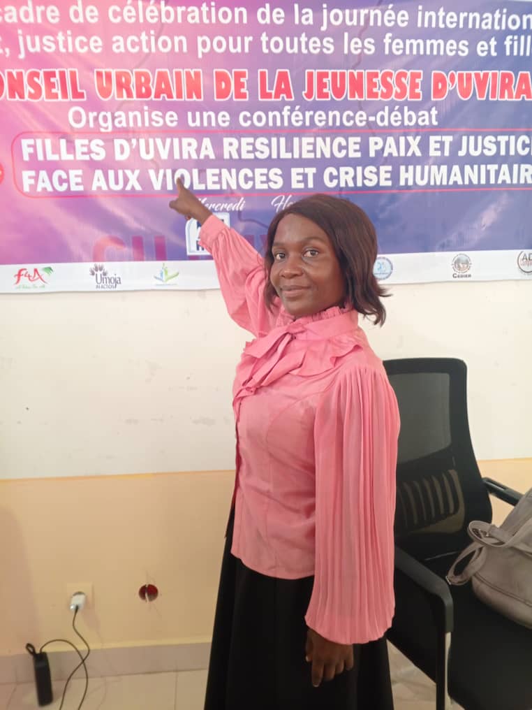 Participation de PRODEF ASBL à une Conférence Débat organisée par le Conseil Urbain de la Jeunesse d’Uvira